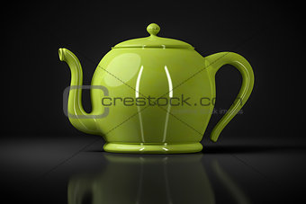 green tea pot