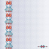 Antique ottoman turkish pattern vector design ninety four