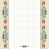 Antique ottoman turkish pattern vector design ninety three