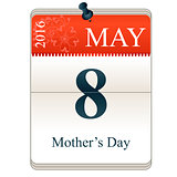 Calendar of Mothers day