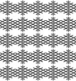 Tile black and white vector pattern