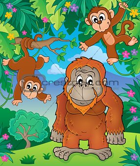 Orangutan theme image 3