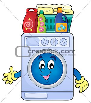 Washing machine theme image 2