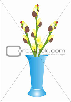 willow in a vase