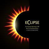 Total eclipse of the sun