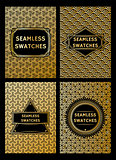 set of luxury geometric patterns for the premium package