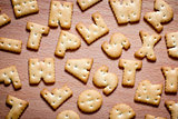 letters of cookies