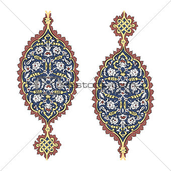 Abstract turkish pattern for your design