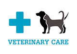 animals on vet symbol