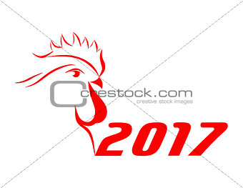 cock 2017. vector
