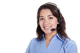 Female Call Center Operator