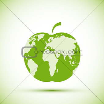 Earth apple shape