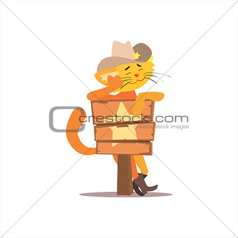 Puss In Boots With Star Sign