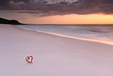 Dawn on the beach at Jervis Bay