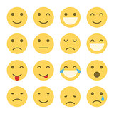 Emoji faces icons