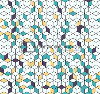 Vector abstract geometric pattern