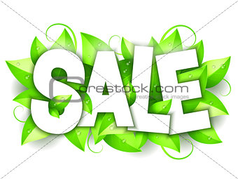 Green Nature Sale Announcement