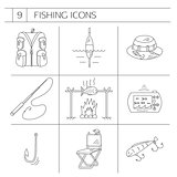Fishing Line icons.