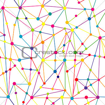 Lines and dots network