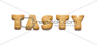 letters of cookies