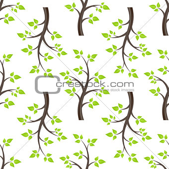 forest seamless isolated