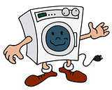 Funny washing machine