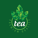 vector logo tea