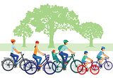 Cycling with children and family
