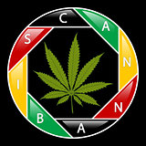 Cannabis icon-background