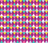 Argyle seamless pattern. Vector illustration.