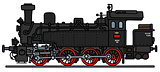Classic steam locomotive