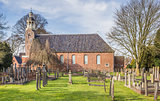 Reformed church and graveyard in Oude Pekela