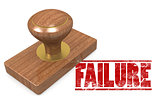 Failure wooded seal stamp