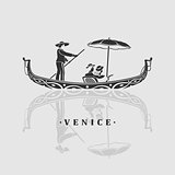 Vector Boat Venice
