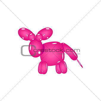 Pink Balloon Donkey