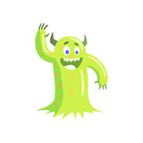 Green Mucus Childish Monster