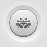 Standing Out Icon. Business Concept