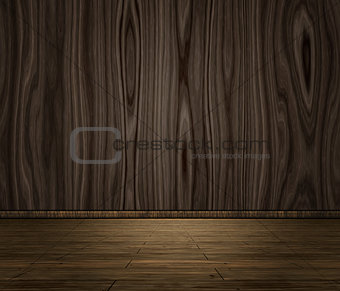 Grunge Wooden Interior