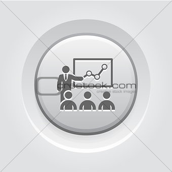 Training Icon. Business Concept