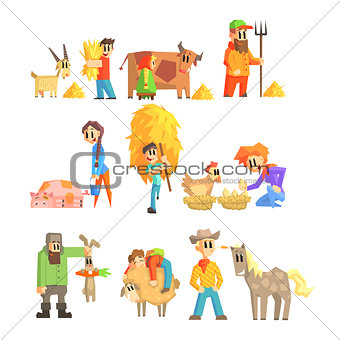 Collection Of Animal Farm Illustrations