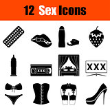 Set of sex icons
