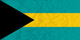 Bahamas paper  flag