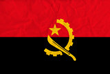 Angola  paper  flag