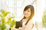 Young Asian female executive portrait