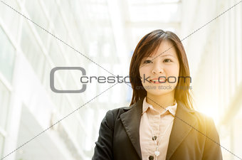 Young Asian business woman