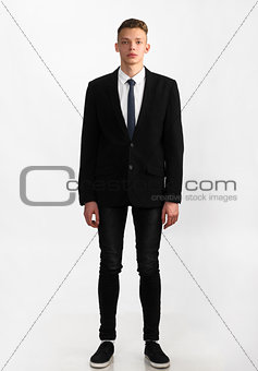 young stylish businessman