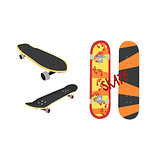 Skateboard Design From Different Angles
