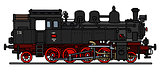 classic steam locomotive