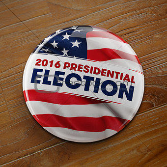 2016 Presidential Election Button