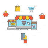Online shopping communication